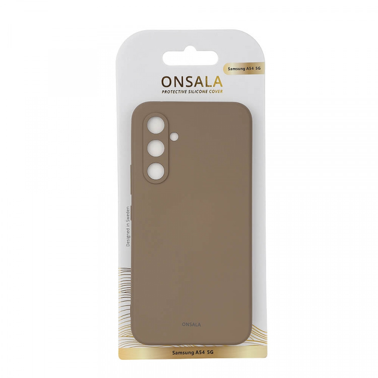 ONSALA Backcover Silicone Samsung Galaxy A54 5G Summer Sand ONSALA Backcover Silicone Samsung Galaxy A54 5G Summer Sand