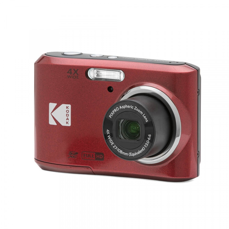 Kodak Digital Camera Pixpro FZ45 CMOS 4x 16MP Red