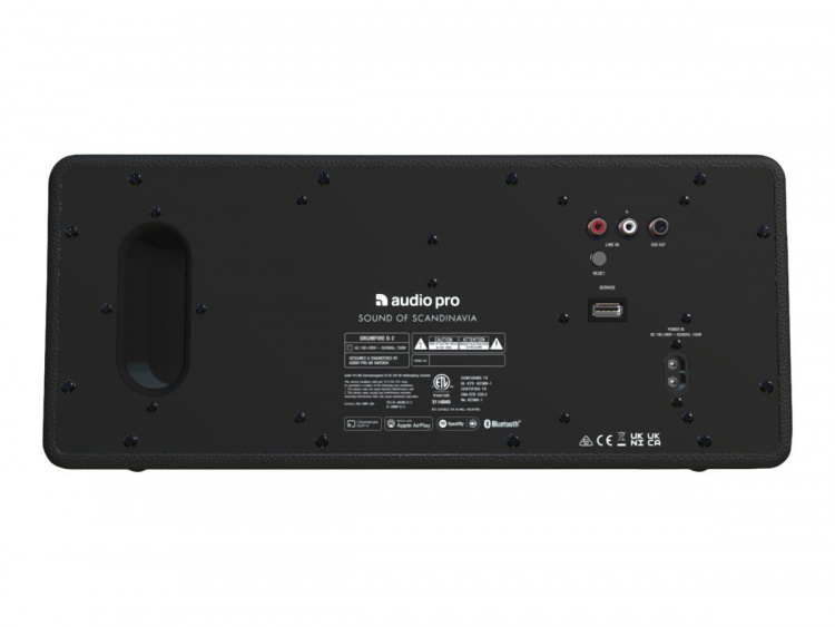 Audio Pro Drumfire D-2 Black