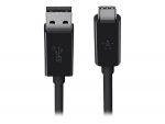 Belkin USB-C 3.1 To USB-A 3.1 Cable 1m, Svart