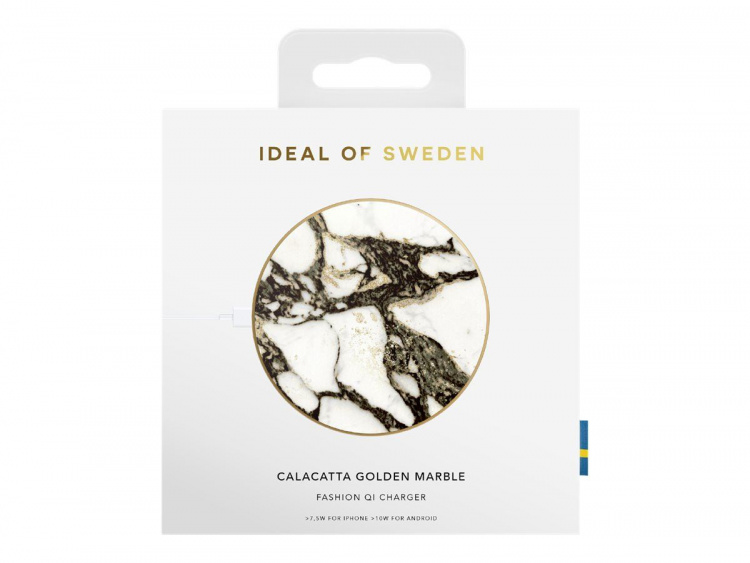 iDeal of Sweden Ideal Fashion Qi Charger Calacatta Golden Marble