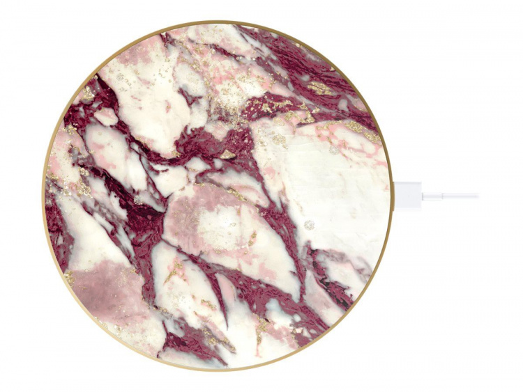 iDeal of Sweden Ideal Fashion Qi Charger Calacatta Ruby Marble