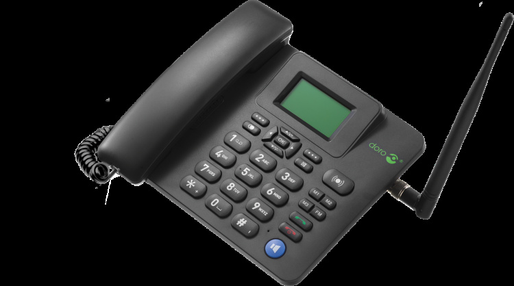 Doro 4100H 4G Desk Phone, Black