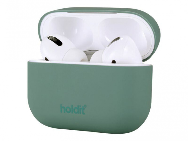 Holdit Silicone Case Airpods Pro Nygård Moss Green