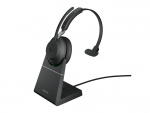 Jabra Office Headset med Laddställ, Jabra Evolve2 65 Link380a Ms Mono Black Jabra Office Headset med Laddställ, Jabra Evolve2 65 Link380a Ms Mono Black