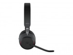 Jabra Office Trådlösa Hörlurar med Laddställ, Jabra Evolve2 65 Link380a Ms Stereo, Black