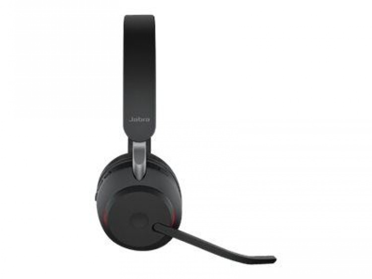 Jabra Office Trådlösa Hörlurar, Jabra Evolve2 65 Link380a Uc Stereo Black