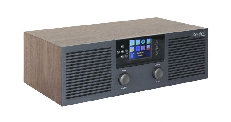 Tangent Radio Fem, Internet Radio, Walnut Veneer