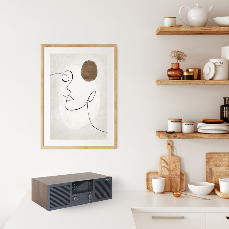 Tangent Radio Fem, Internet Radio, Walnut Veneer