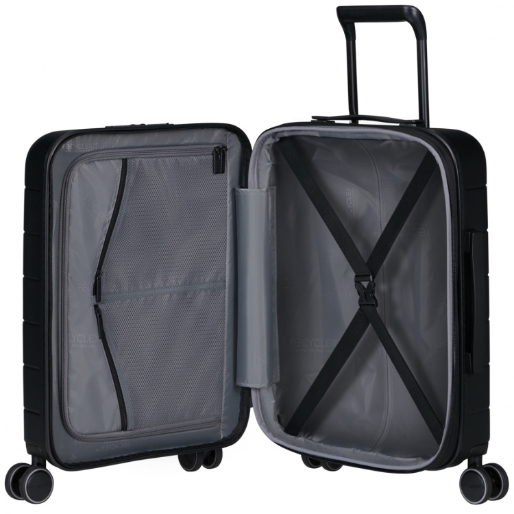 American Tourister Novastream Kabinväska Smart 55 Dark Slate American Tourister Novastream Kabinväska Smart 55 Dark Slate