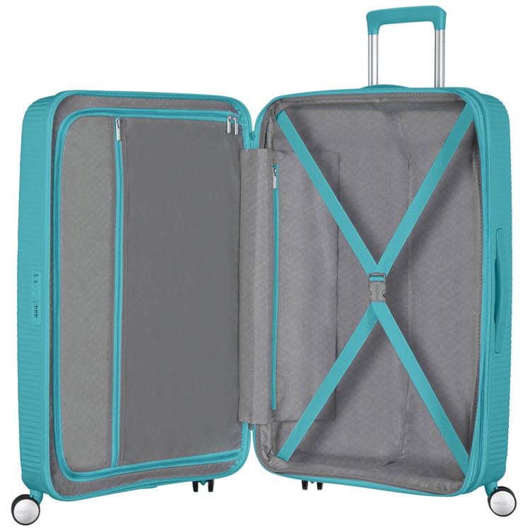 American Tourister Soundbox Resväska 77 Exp. Turquoise Tonic