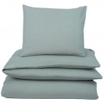 NG Baby Påslakan Vagga Muslin Frosty Green