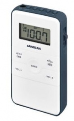 Sangean DT-140 vit/blå