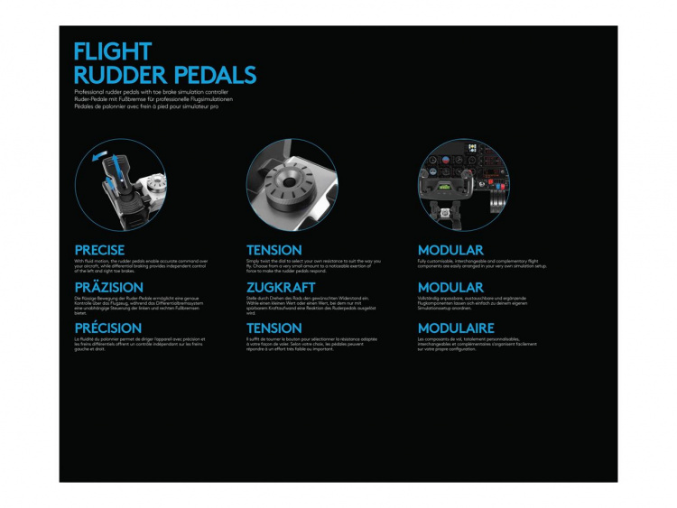 Logitech LOGITECH G SAITEK PRO FLIGHT Logitech LOGITECH G SAITEK PRO FLIGHT