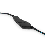 Nedis Peliheadset | Over-Ear-kuulokkeet | Stereo | USB Type-A / 2x 3.5 mm | Kokoontaitettava Mikrofoni | 2.20 m | LED