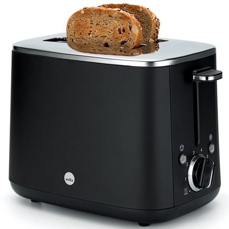 Wilfa Brödrost svart Rostfritt 2 skivig TO2B-1000 Wilfa Brödrost svart Rostfritt 2 skivig TO2B-1000