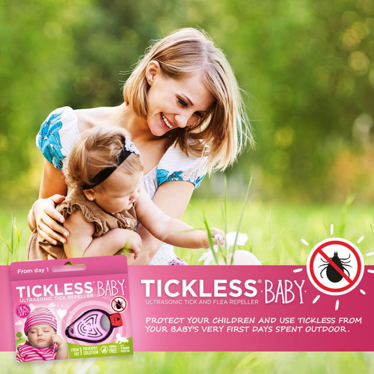 TICKLESS Tick Repellent Baby/Kid Pink TICKLESS Tick Repellent Baby/Kid Pink