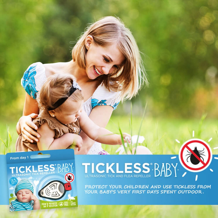 TICKLESS Tick Repellent Baby/Kid Beige TICKLESS Tick Repellent Baby/Kid Beige