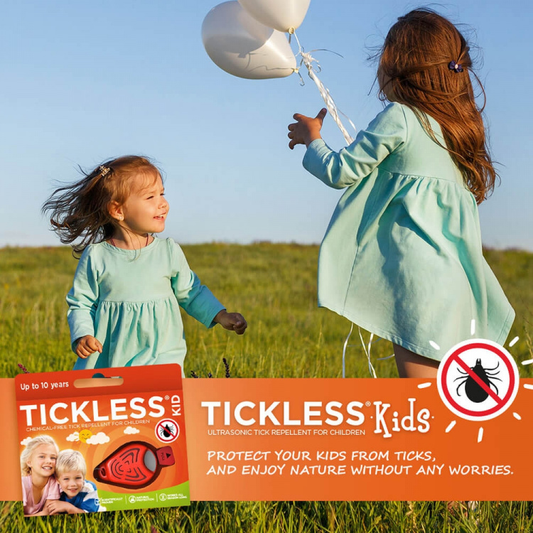 TICKLESS Tick Repellent Baby/Kid Orange TICKLESS Tick Repellent Baby/Kid Orange