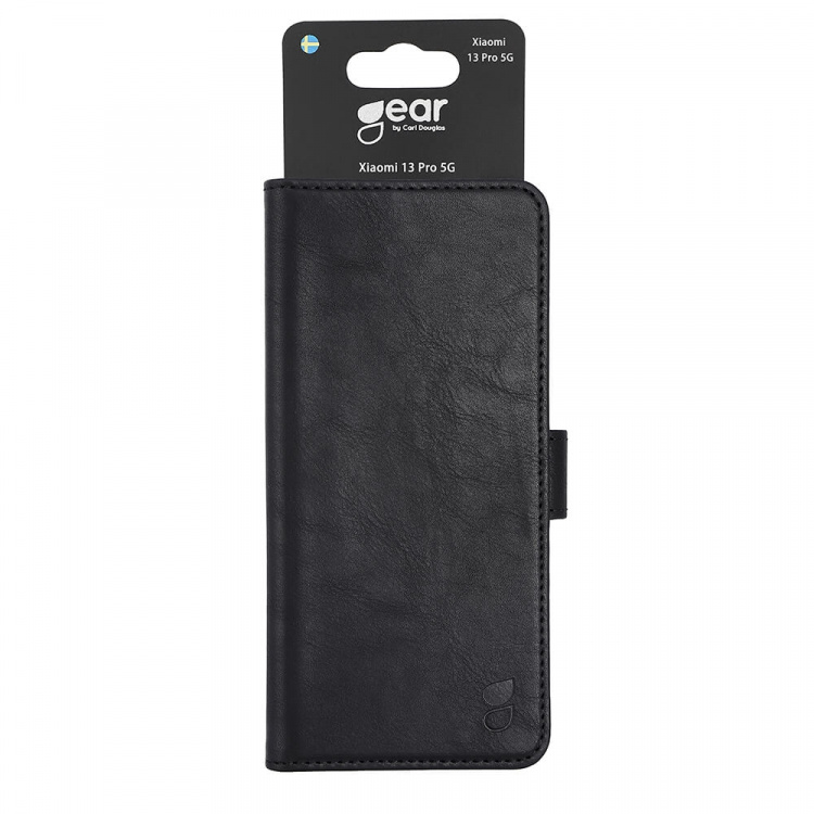 GEAR Classic Wallet 3 card Xiaomi 13 Pro 5G Black GEAR Classic Wallet 3 card Xiaomi 13 Pro 5G Black