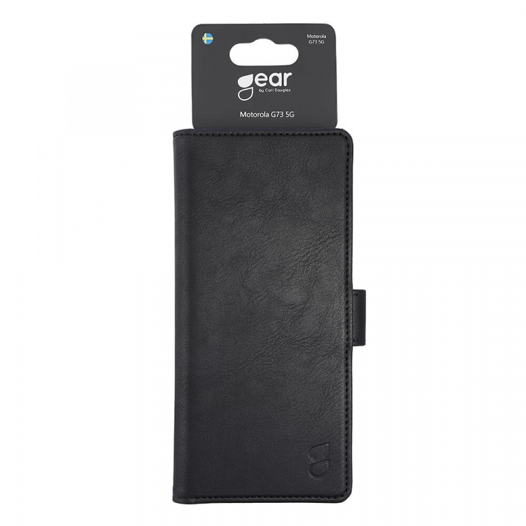 GEAR Classic Wallet 3 card Motorola Moto G73 5G Black