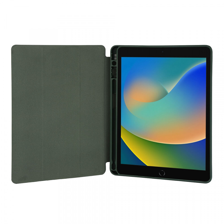 GEAR Cover Penpocket Soft Touch Green iPad 10,2 GEAR Cover Penpocket Soft Touch Green iPad 10,2