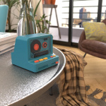 Mobility On Board MOB Speaker Retro Camera Blue