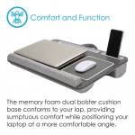 Desire2 Lap Desk Supreme Oikeakätinen Harmaa