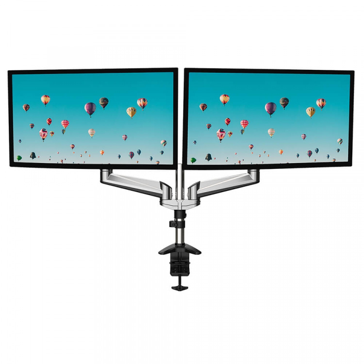 Desire2 näytönvarsi Duo alumiinia Desire2 näytönvarsi Duo alumiinia