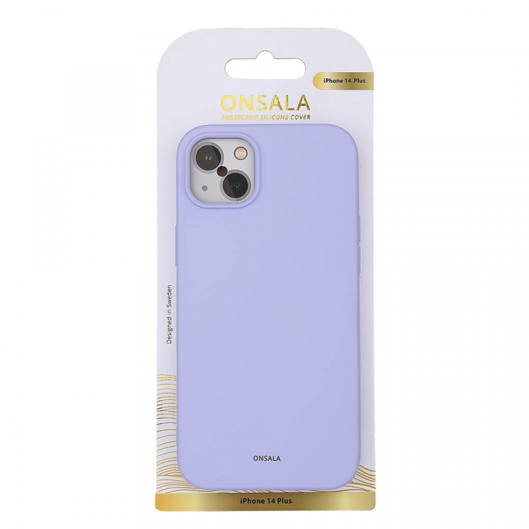 Onsala Suojakuori Silikooni Purppura- iPhone 14 Pro Onsala Suojakuori Silikooni Purppura- iPhone 14 Pro