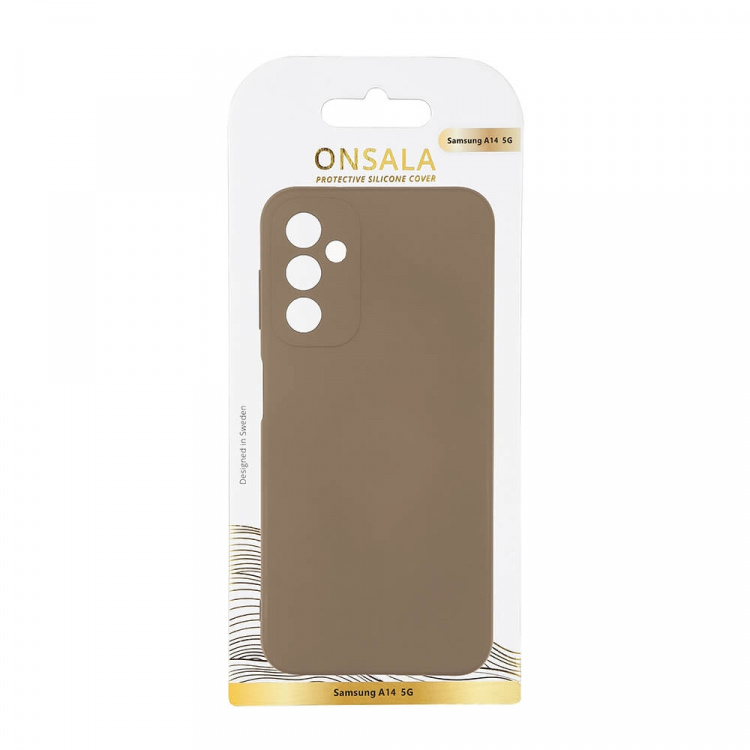 Onsala Backcover Silicone Samsung A14 5G/A14 4G Summer Sand Onsala Backcover Silicone Samsung A14 5G/A14 4G Summer Sand