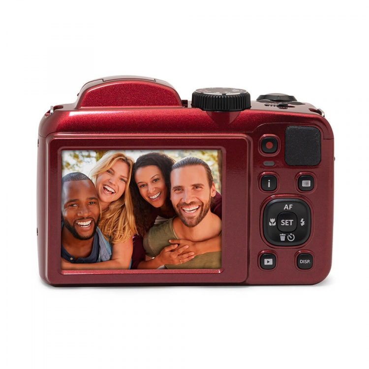 Kodak Digital Camera Pixpro AZ255 CCD 25x 16MP Red