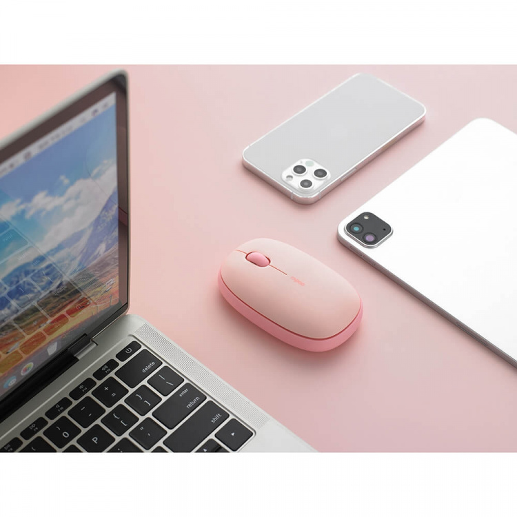 Rapoo Hiiri Langaton M660 Hiljainen Multi-Mode Pinkki