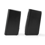 Nedis Pelikaiutin | Kaiutinkanavat: 2.0 | USB Virta | 3.5 mm uros | 18 W | LED | Äänenvoimakkuuden Säätö