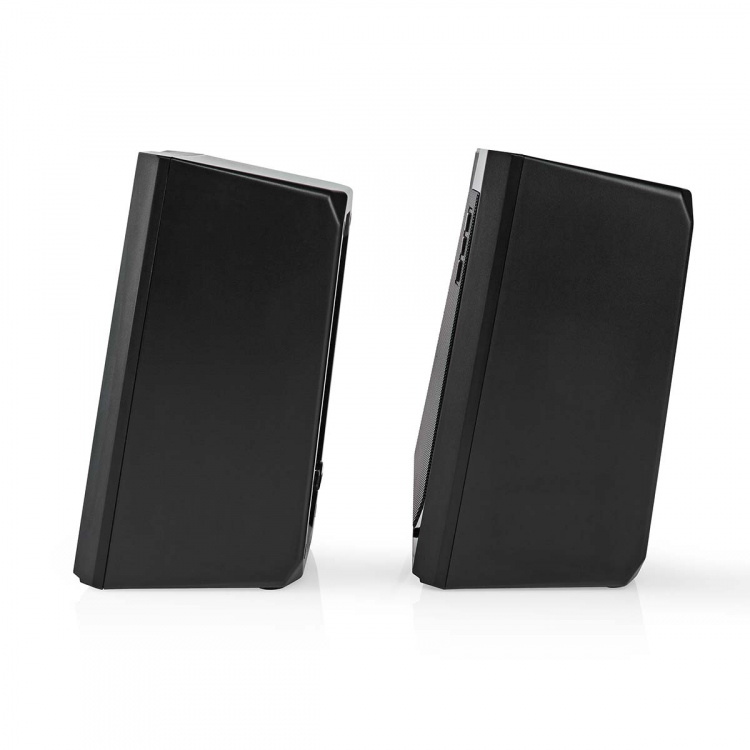 Nedis Pelikaiutin | Kaiutinkanavat: 2.0 | USB Virta | 3.5 mm uros | 18 W | LED | Äänenvoimakkuuden Säätö