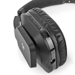 Nedis Langattomat TV-kuulokkeet | Wi-Fi | Over-Ear-kuulokkeet | Suurin akun toistoaika: 8 tuntia | 25 m | Digitaalinen Audio | Lataustelakka | Musta