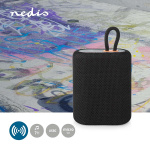 Nedis Bluetooth® Kaiutin | Suurin akun toistoaika: 7 tuntia | Kannettava muotoilu | 7 W | Mono | Sisäänrakennettu mikrofoni | Linkitettävä | Musta Nedis Bluetooth® Kaiutin | Suurin akun toistoaika: 7 tuntia | Kannettava muotoilu | 7 W | Mono | Sisäänrakennettu mikrofoni | Linkitettävä | Musta