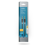 Nedis Stereoäänikaapeli | 3.5 mm uros | 3.5 mm uros | Kullattu | 0.50 m | Pyöreä | Antrasiitti | Laatikko Nedis Stereoäänikaapeli | 3.5 mm uros | 3.5 mm uros | Kullattu | 0.50 m | Pyöreä | Antrasiitti | Laatikko