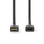 Nedis High Speed ​​HDMI ™ Kaapeli Ethernet | HDMI™ liitin | HDMI™ Ulostulo | 4K@60Hz | ARC | 18 Gbps | 2.00 m | Pyöreä | PVC | Antrasiitti | Laatikko
