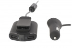 Sweex Autolaturi 4-Ulostuloa 9.6 A USB Musta