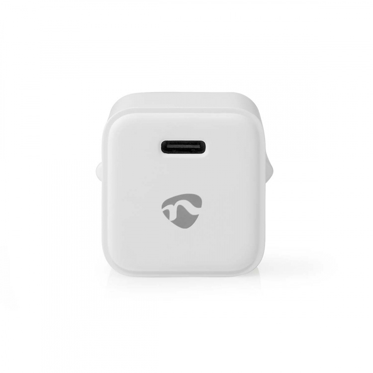 Nedis Seinälaturi | 30 W | PD3.0 30W | Pikalataus-toiminto | 1.5 / 2.0 / 2.5 / 3.0 A | Lähtöliitäntöjen määrä: 1 | USB-C™ | Automaattinen Jännitteen Valinta | Valkoinen