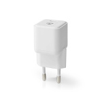 Nedis Seinälaturi | 30 W | PD3.0 30W | Pikalataus-toiminto | 1.5 / 2.0 / 2.5 / 3.0 A | Lähtöliitäntöjen määrä: 1 | USB-C™ | Automaattinen Jännitteen Valinta | Valkoinen