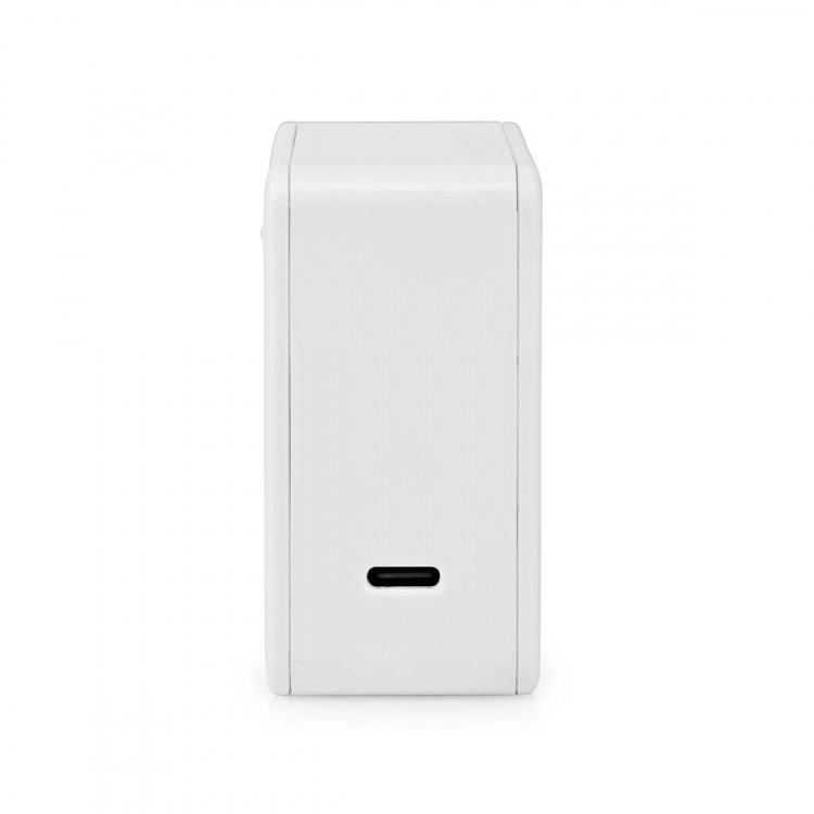 Nedis Seinälaturi | 100 W | GaN | Pikalataus-toiminto | 3.0 / 5.0 A | Lähtöliitäntöjen määrä: 1 | USB-C™ | Automaattinen Jännitteen Valinta | Valkoinen Nedis Seinälaturi | 100 W | GaN | Pikalataus-toiminto | 3.0 / 5.0 A | Lähtöliitäntöjen määrä: 1 | USB-C™ | Automaattinen Jännitteen Valinta | Valkoinen