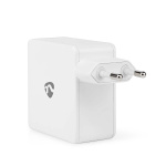 Nedis Seinälaturi | 100 W | GaN | Pikalataus-toiminto | 3.0 / 5.0 A | Lähtöliitäntöjen määrä: 1 | USB-C™ | Automaattinen Jännitteen Valinta | Valkoinen Nedis Seinälaturi | 100 W | GaN | Pikalataus-toiminto | 3.0 / 5.0 A | Lähtöliitäntöjen määrä: 1 | USB-C™ | Automaattinen Jännitteen Valinta | Valkoinen