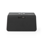 Nedis Herätyskello langattomalla latauksella | Qi-sertifioitu | 5 / 7.5 / 10 / 15 W | USB-A Uros | Yövalo | 2 Hälytysaikojen | Torkkutoiminto