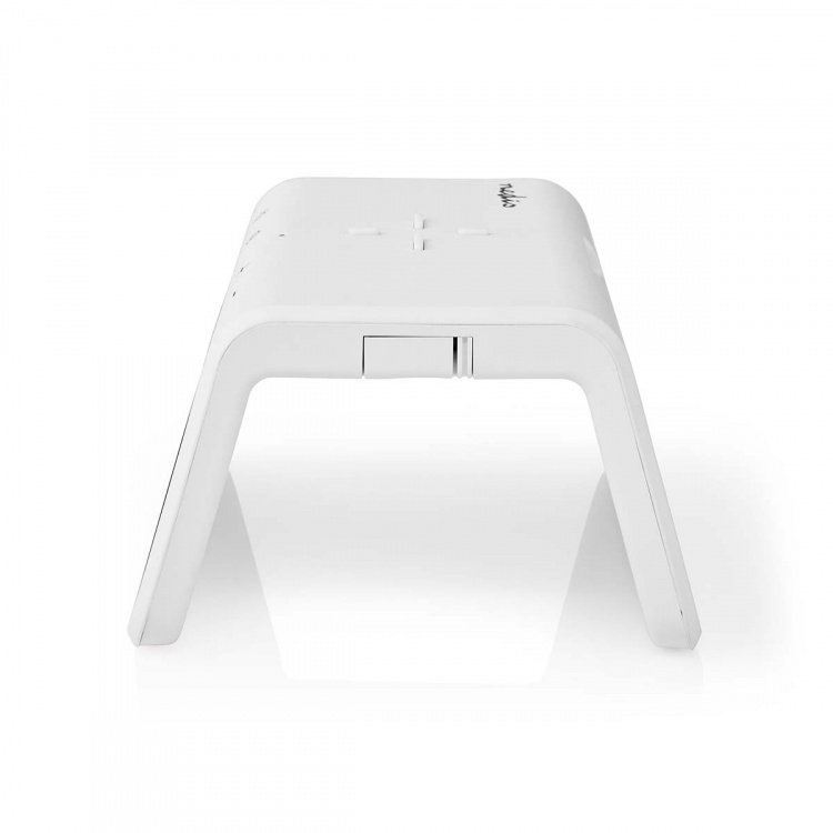 Nedis Herätyskello langattomalla latauksella | Qi-sertifioitu | 5 / 7.5 / 10 / 15 W | USB-A Male | Yövalo | 2 Hälytysaikojen | Torkkutoiminto