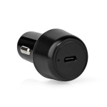 Nedis Autolaturi | 45 W | 3.0 A | Lähtöliitäntöjen määrä: 1 | Portin tyyppi: USB-C™ | Automaattinen Jännitteen Valinta Nedis Autolaturi | 45 W | 3.0 A | Lähtöliitäntöjen määrä: 1 | Portin tyyppi: USB-C™ | Automaattinen Jännitteen Valinta