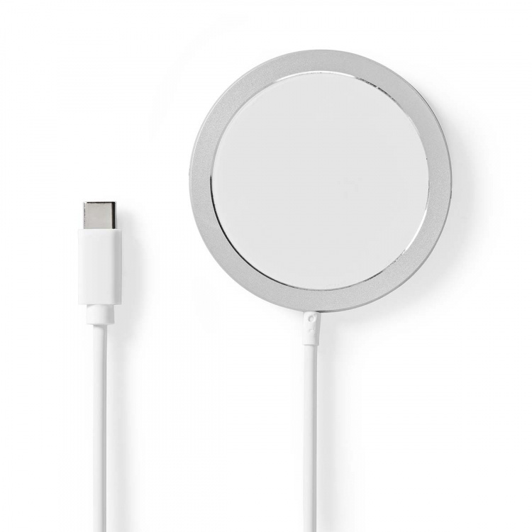 Nedis Langaton laturi | Teline | 5 / 7.5 / 10 / 15 W | 1.0 / 1.1 / 1.67 / 2 A | Sisältää kaapelin | USB Type-C™ | 1.00 m