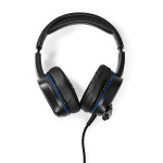 Nedis Peliheadset | Over-Ear-kuulokkeet | Surround | USB Type-A | Kokoontaitettava Mikrofoni | 2.10 m | LED Nedis Peliheadset | Over-Ear-kuulokkeet | Surround | USB Type-A | Kokoontaitettava Mikrofoni | 2.10 m | LED