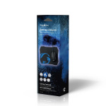 Nedis Pelisetti Hiiri & Hiirimatto | Langallinen | 1200 / 2400 / 4800 / 7200 dpi | Säädettävä DPI | Painikkeiden lukumäärä: 6 | Oikeakätinen | 1.50 m | Ei valaistusta